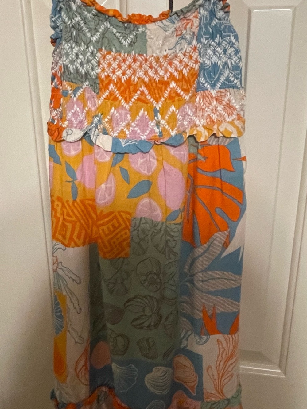 Illa Illa Patchwork Beachy Sundress -